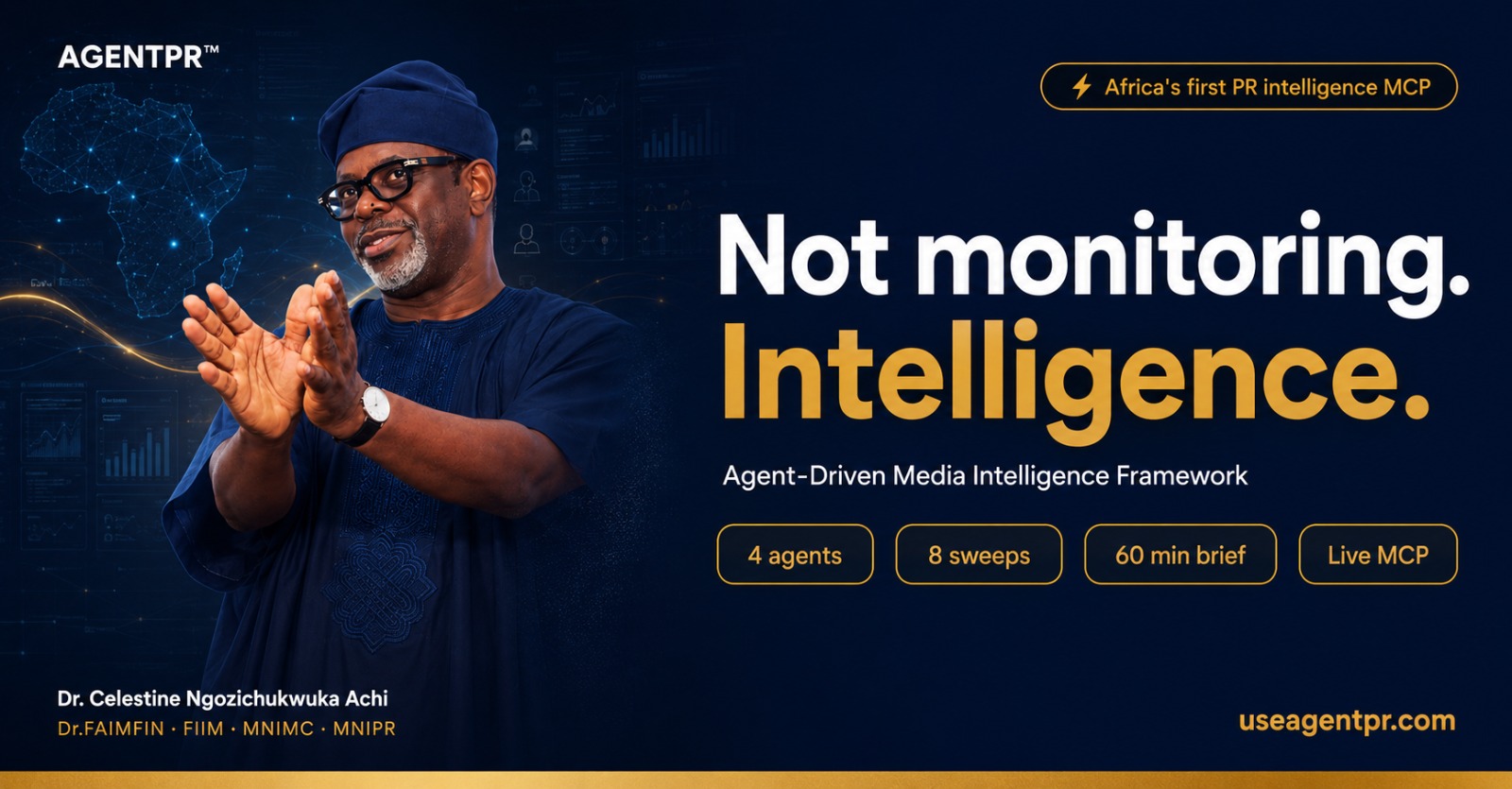 AgentPR: A Nigerian AI Architect just built Africa first AI powered PR intelligence platform