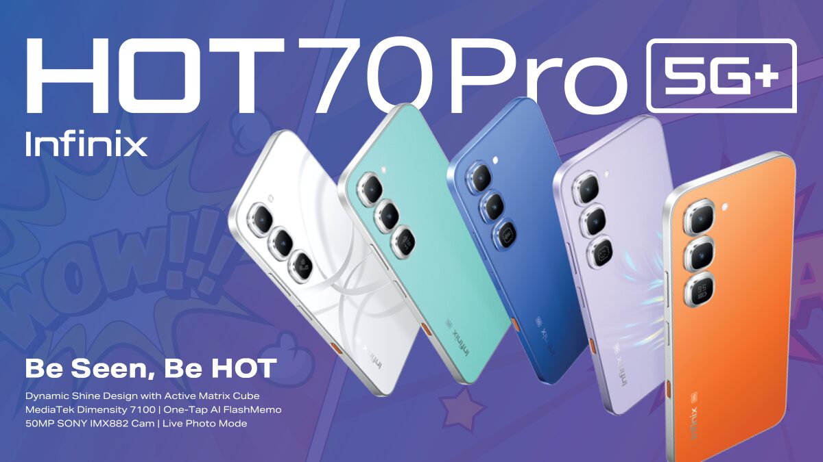 Infinix HOT 70 Pro Officially Available in Nigeria: Active Matrix Cube, AI Features, 5G and IP68 Water Resistance